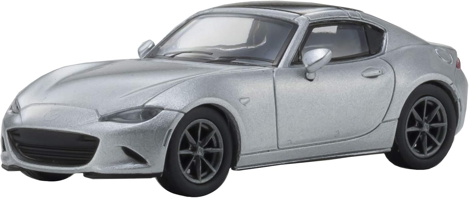 京商 1/64 マツダ ROADSTER RF RS 2016 シルバー 完成品