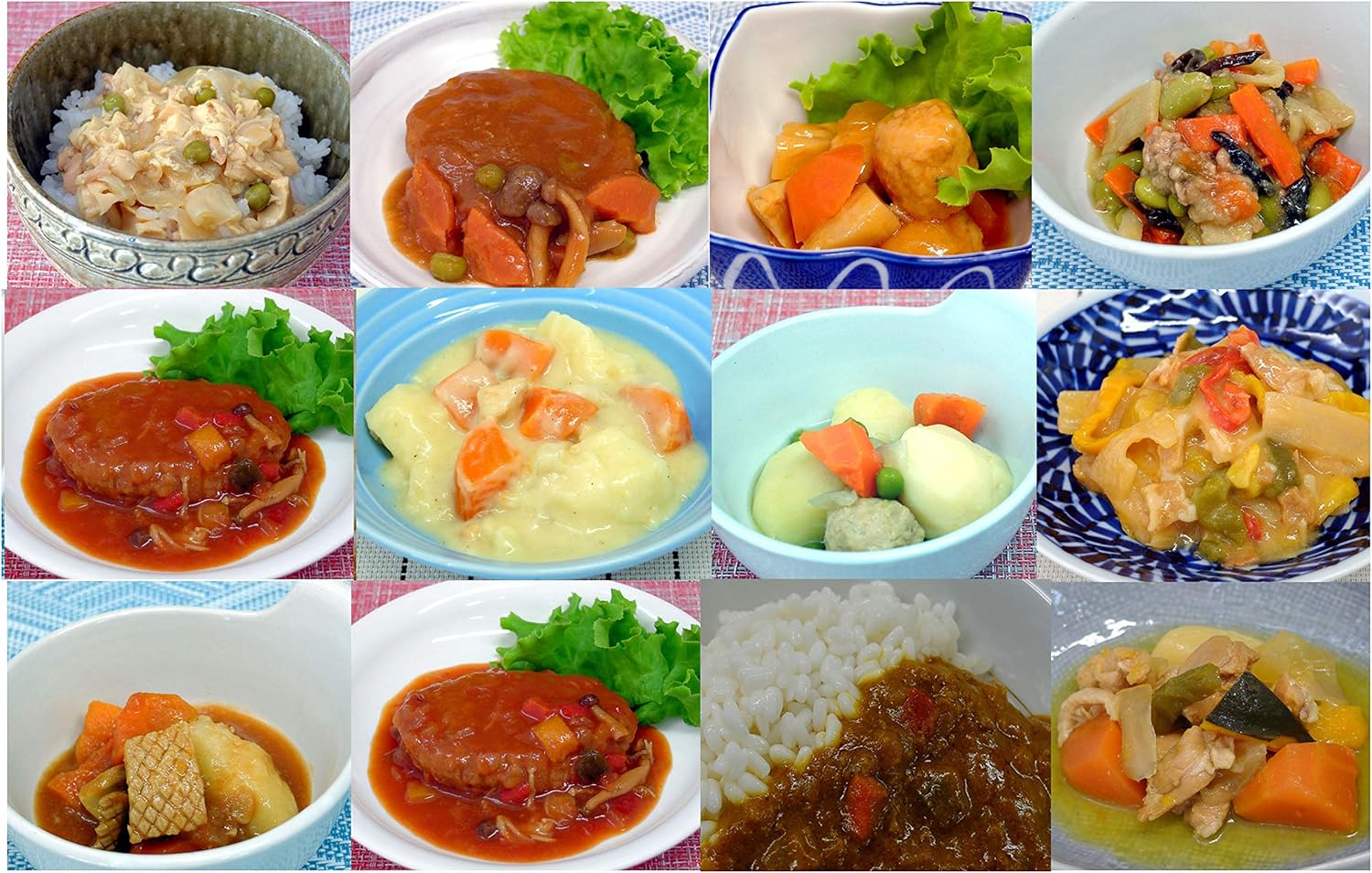 おいしい非常食シリーズ㈱東和食彩 とうわのお惣菜 (洋・中） ミニ惣菜12食セット レトルト おかず 常温保存