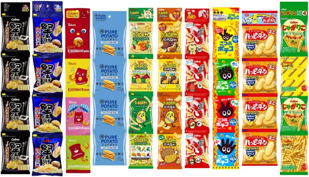 小分けお菓子パック ミニスナック 10種セット 吊り下げお菓子 詰め合わせ おつまみ 駄菓子 プレゼント