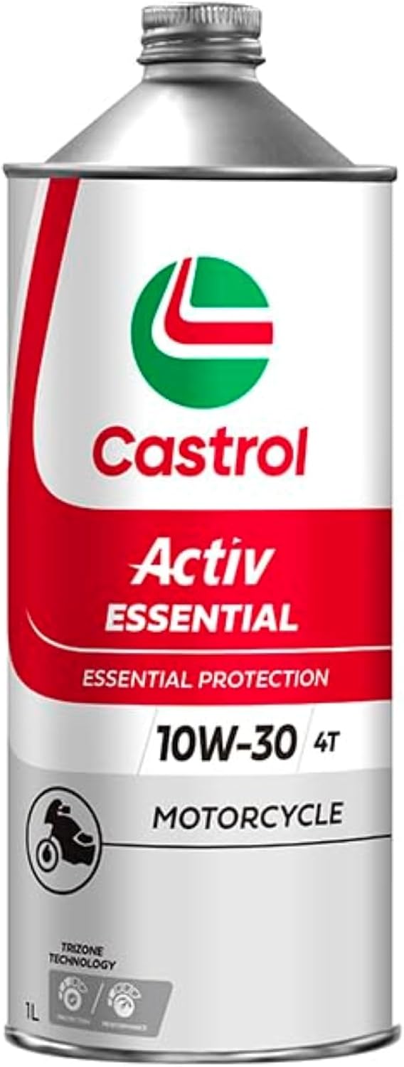 Castrol(カストロール) エンジンオイル Activ ESSENTIAL 4T 10W-30 MA 1L バイク 4サイクルエンジン用 鉱物油