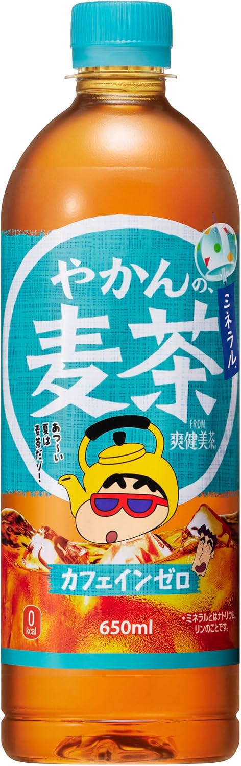 コカ・コーラ やかんの麦茶 from 爽健美茶 650mlPET×24本