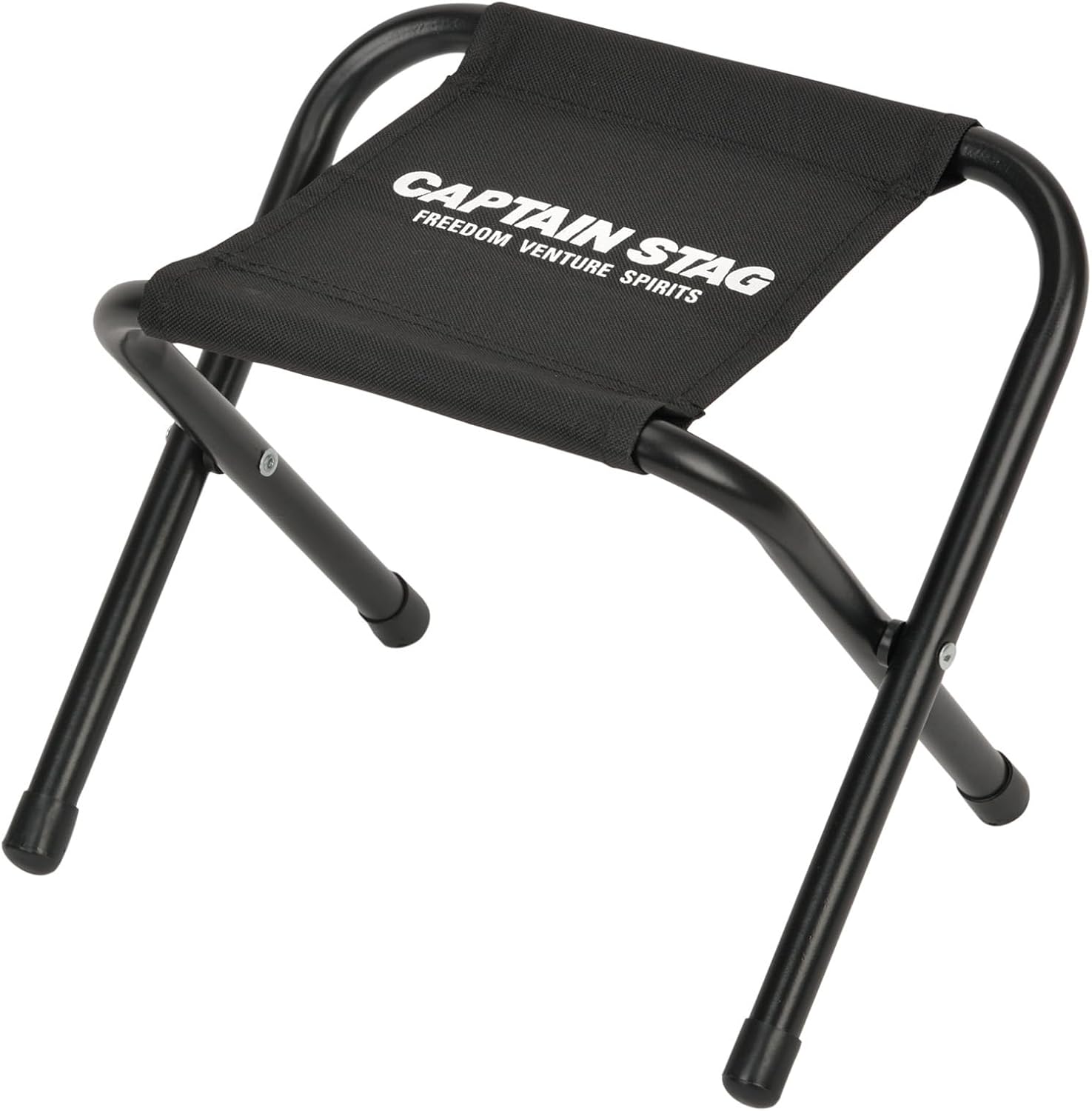 キャプテンスタッグ(CAPTAIN STAG) キャンプ用品 アウトドアチェア チェア スツール ミニ グラシア ブラック UC-1904