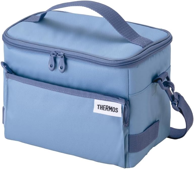 サーモス ソフトクーラー 5L/15L/20L 保冷バッグ 5層断熱構造 折りたためてコンパクト はっ水加工生地 ボックス型 大容量 RFD-0051/0151/0201 オールブラック/グレー/ライトブルー/サンドベージュ