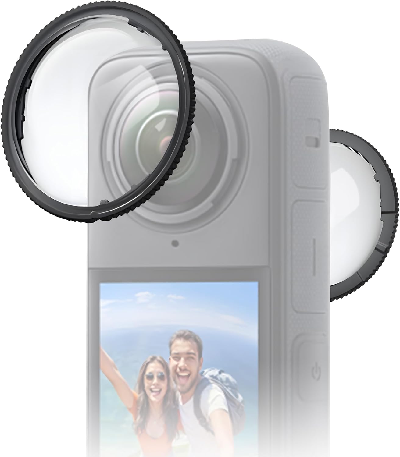 FiTSTILL標準レンズガードはInsta360X4にのみ対応 X4アクセサリの取り付けが簡単 9H硬度で傷に強い