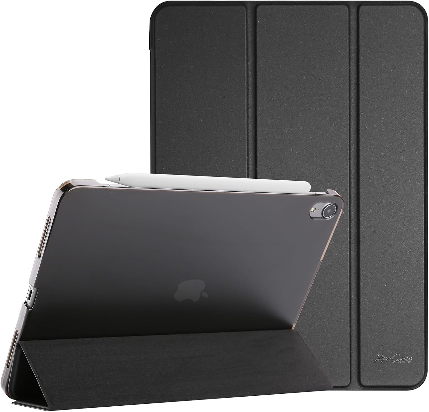 ProCase iPad Air 11インチ M4/M3/M2 Air 5/4用 ケース カバー - ブラック