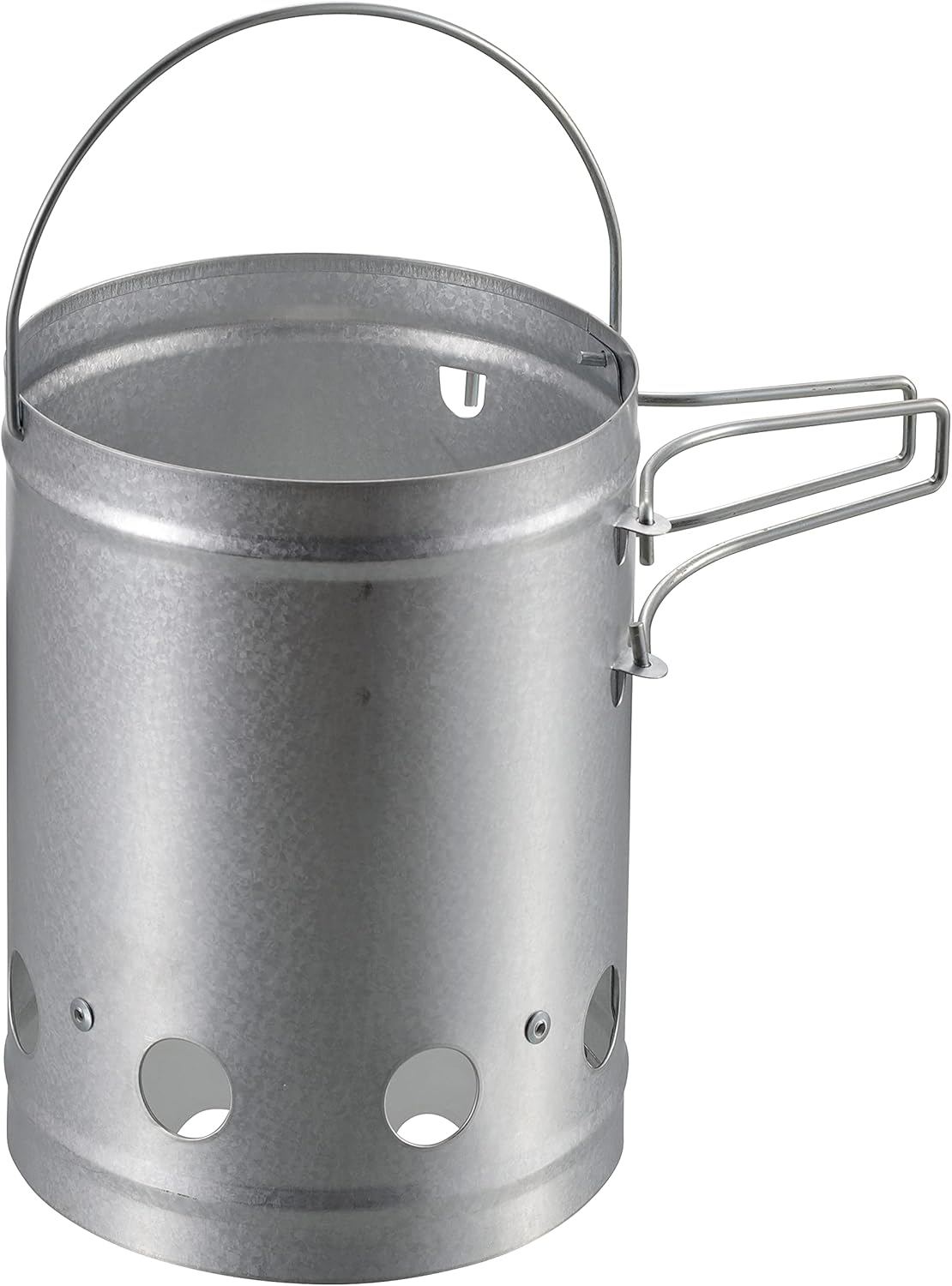 キャプテンスタッグ(CAPTAIN STAG) バーベキュー用 火起し器 火消しつぼ用 UG-3295 製品サイズ:(約)外径160×高さ200mm(本体のみ) シルバー