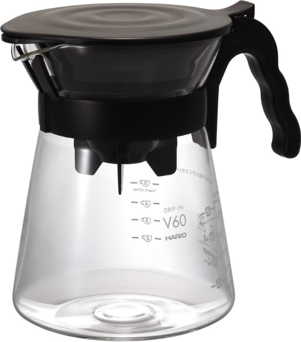HARIO(ハリオ) コーヒードリッパーサーバー V60 ドリップイン コーヒー ハンドドリップ ポット 2人用 VDIR-02-B